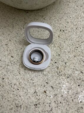 Smart ring fitness tracker